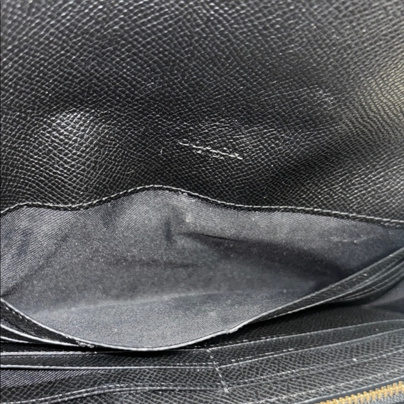 🔥🔥🔥Coach Midnight Black Leather Clutch🔥🔥🔥 - Picture 7 of 14